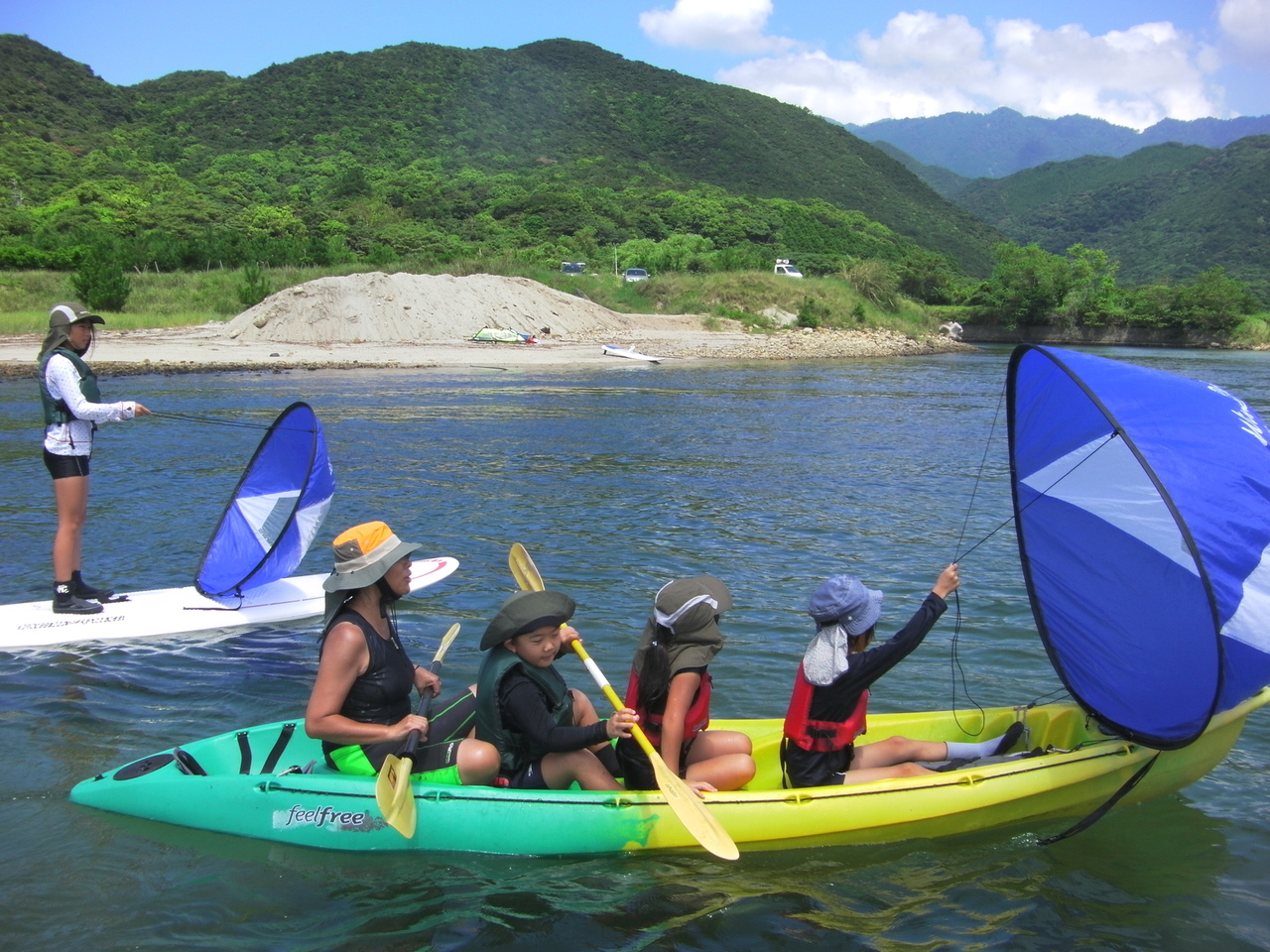 屋久島 セーリングカヤック / SAILING KAYAK
