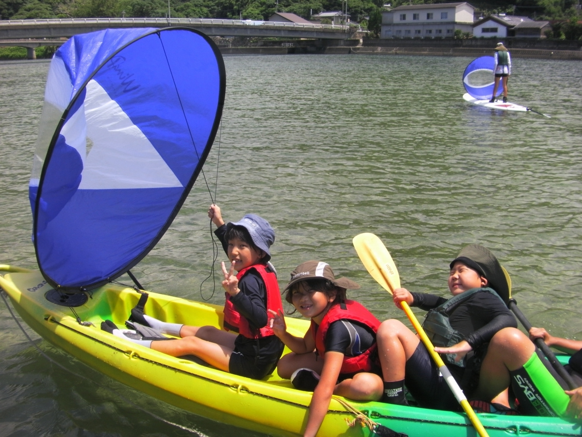 屋久島 セーリングカヤック / SAILING KAYAK