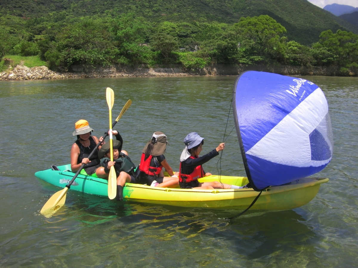 屋久島 セーリングカヤック / SAILING KAYAK