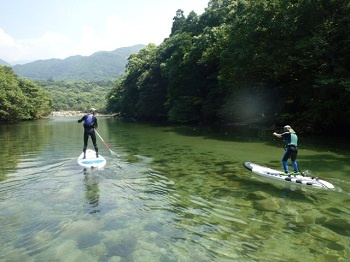 屋久島 サップ / SUP(STAND UP PADDLE)